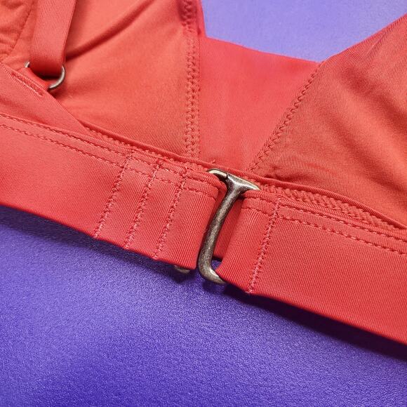 Andie The Tahiti Swim Top in Chili Pepper Red Women's Small Bikini Swimwear NWT - Picture 8 of 8